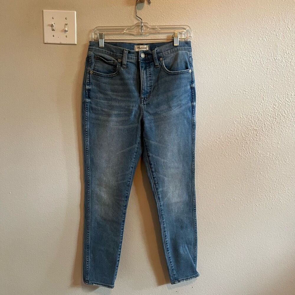 Madewell 10” High Rise Skinny Crop Jeans